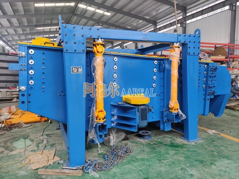 1500*3600 مللي متر المغربل الدوراني لفحص مسحوق السيليكون المعدني