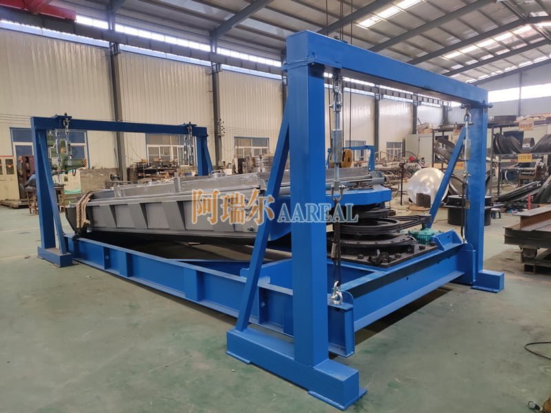 Máquina de criba giratoria de acero inoxidable de 1800*3600 mm para tamizar fertilizante de urea
