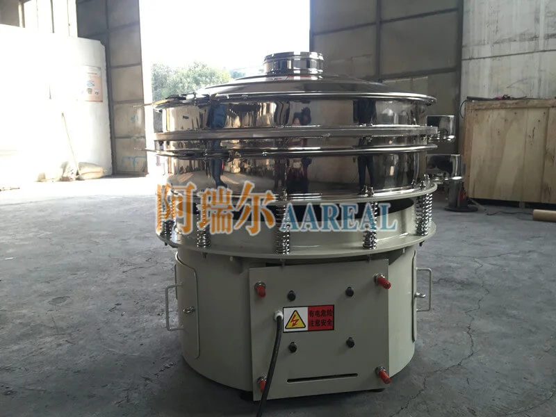 Stainless Steel Powerful Rotary Vibrating Screen for Flour