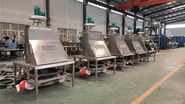 Станция опрокидывания и сортировки мешков