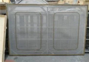 Marco de pantalla ultrasónico rectangular