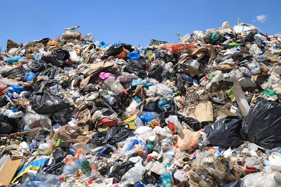 Máquina de cribado de basura
