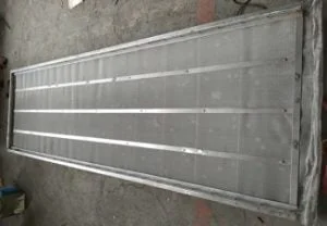 Marco de criba de acero inoxidable para tamiz vibratorio lineal