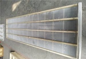 Marco de criba de madera para tamiz vibratorio lineal